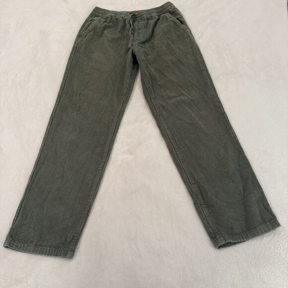 Empyre Corduroy Pants Women’s Small Green Skate Sk8 90s Retro Grunge Loose Fit - Picture 1 of 8